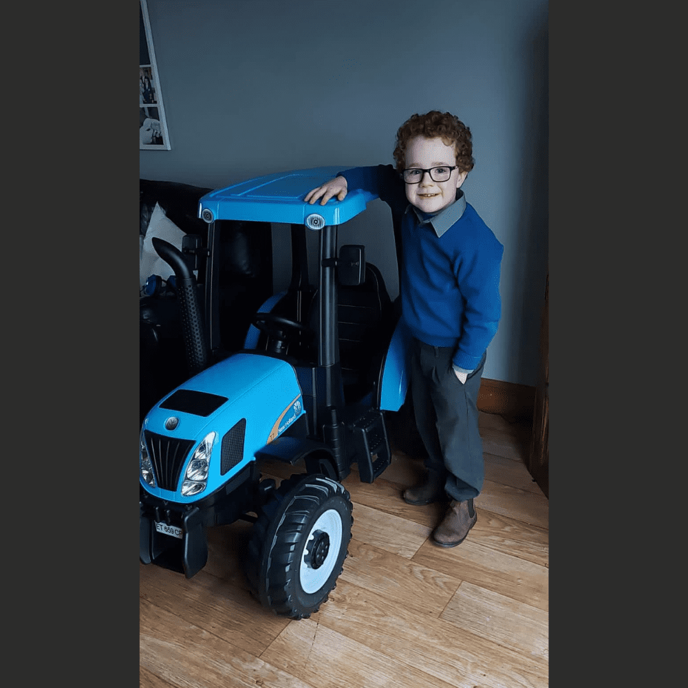 Kids New Holland T7 24V Tractor #5